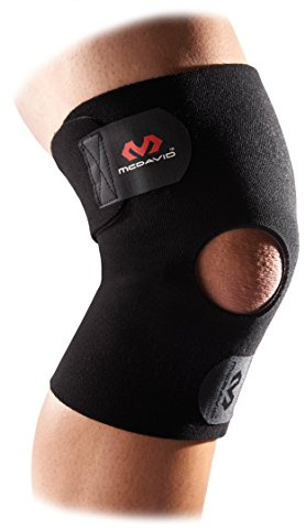 McDavid Herren Kniebandage-409 Kniebandage, schwarz, Uni