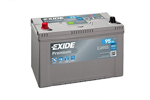EXIDE Premium EA955 Batterie de Voiture 95Ah 800A