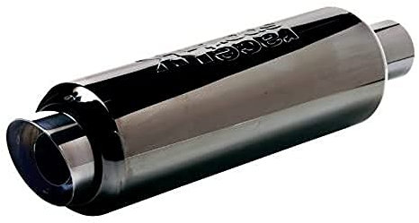 Sumex Pan1500 Race Sport - Terminale Di Scarico Inox, 60 mm, Gun Metal