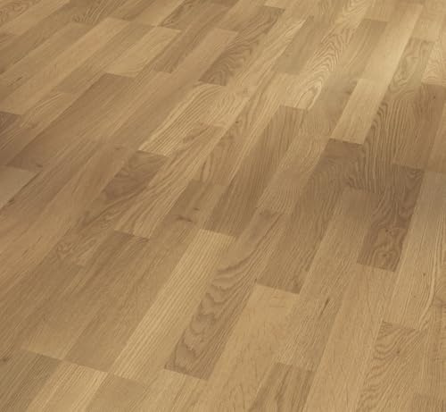Parador Dekorboden Laminat Basic 400 Eiche natur Seidenmatte Struktur Schiffsboden 3-Stab