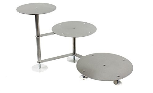 Tortenständer Rund Tortenetagere Aluminium Treppe Ø 25 30 35cm Etagere Hochzeit 3 Etagen