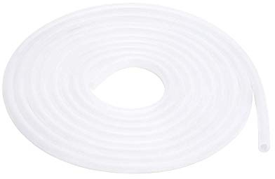 TEN-HIGH Flexible Silicone Tube, 19mm ID x 25mm OD, Wall Thickness 3mm, Water Air Hose Pipe 2 Meter