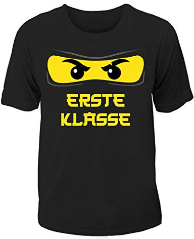 T-Shirt für Einschulung/Schulanfang: Erste Klasse Ninja
