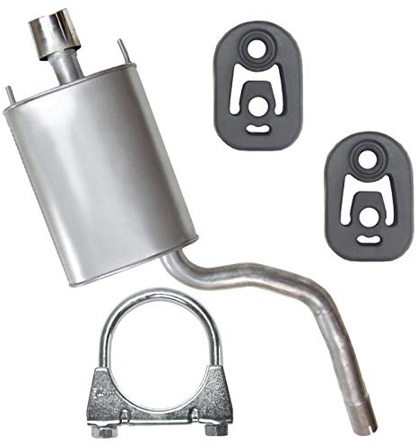 Adamot Endschalldämpfer Auspuff Endtopf für Mercedes CLK200 CLK230 C208 2.0 2.3