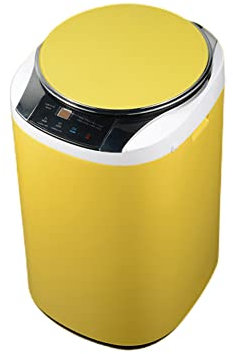 generico Lavatrice Lavasciuga Centrifuga Asciugabiancheria Elettrodomestici Carico Alto Lava Scarpe per Indumenti (Giallo,Funzione ozono + Temperatura Elevata)