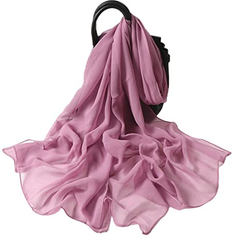 FAIRYGATE Frauen Polyester, gefühlte Seide, Elegante Leichte Lange Verlaufsfarben Anti Allergie Tuch Sonnenschutz Chiffon Schal Damen 6039