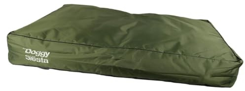 Pet-Joy Products Doggy Siësta X-Treme Hundekissen 100 x 70 x 15, Farbe:Olive