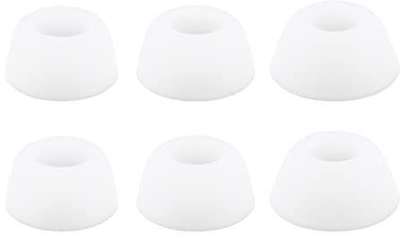 SG Store 3 Pares de Almohadillas de Silicona Compatible con Huawei FreeBuds Pro Auriculares Almohadillas Suaves para Los Oídos Tapones para Los Oídos L/M/S 1 Par de Cada Tamaño Blanco