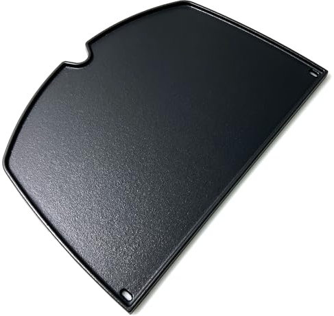 Direct Store DC138 6506 Piastra in ghisa per Weber Q300 Q320 Q3000 Q3100 Q3200 Serie Griglie a Gas Parte, Parte di ricambio per Weber 57060001 586002 426001 56010049 404341 , 1 Pezzo Nero Piastra