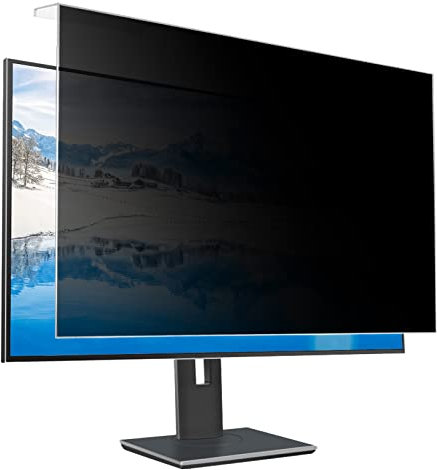 CUNIO Computer Blickschutzfilter 24, Abnehmbarer Sichtschutz Displayschutz FüR 16:9/16:10 Breitbildmonitor,24 (16:10) (540mm*340mm)