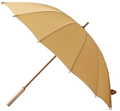 Sturmfest Regenschirm Regenschirme Regenschirm Im Chinesischen Stil Aus Holz Mit Langem Griff, Winddicht, Stark, Großer Regenschirm, Golfschirm Für Männer Und Frauen Schirm Stark ( Color : C , Size :