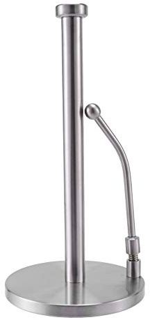 Uanratg Porta Asciugamani di Carta in Acciaio Piedi del Supporto del Tessuto Strappo ad Una, Perfect Design Moderno per la Cucina Mantiene Cucine controsoffitto Tidy