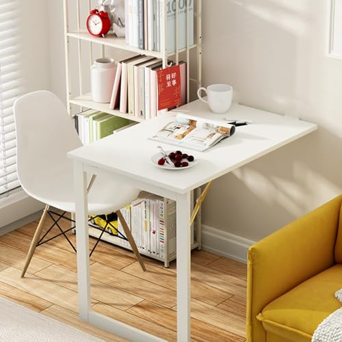WAZCSD Wand Wandtisch Klappbar,Wandklapptisch,Multifunktionaler Klappschreibtisch Für Küche Zimmer WohnzimmerWandtisch Klappbar, Klappbarer Wandtisch Küchentisch, Klapptisch Klappschreibtisch Küche
