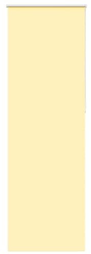 LLEZKBR Verdunkelungsrollo gelb 70x230 cm Stoffbreite 65,7 cm Polyester
