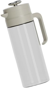 Jarra infusora de té extragrande de 800/1500 ml con vidrio de borosilicato sólido, diseño resistente a fugas para tés helados, infusiones de frutas, botella de agua