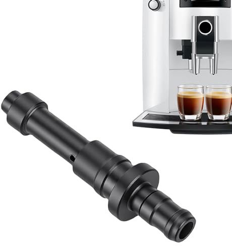 Smandy Conector de Manguera de Leche de 6 Piezas, Conector de Tubo de Leche de Plástico de PC Flexible y Reutilizable de Succión Estable para Flujo de Entrada de Máquina de café
