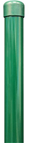Fence Post for Fix-Clip pro Not Drilled for Attaching Using Impact Ground Sleeves Zinc-Phosphated 34/965 mm grn