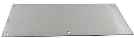 Satin Aluminium Kick Plate SAA - 770mm x 250mm