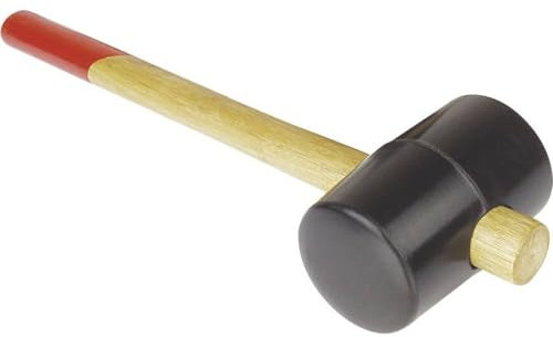 (6) Martillo de goma, 75 mm