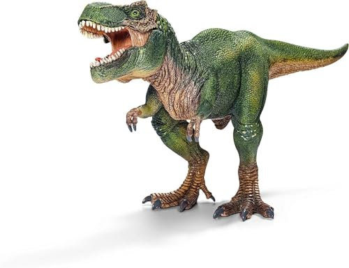 schleich DINOSAURS | Tyrannosaurus Rex 14525 | detailgetreuer Dino mit beweglichem Kiefer | tolles Geschenk für Mädchen und Jungen | schleich Dinosaurier Spielzeug ab 3 Jahre | 28 x 10 x 14 cm