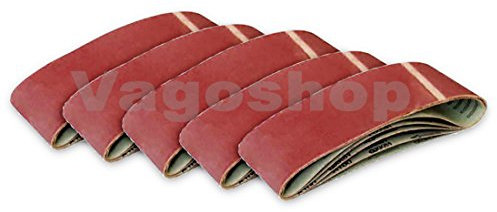 50 bande nastri abrasivi 75 X 457 Levigatrice a nastro Grana 120 – Nastro abrasivo Carta vetrata