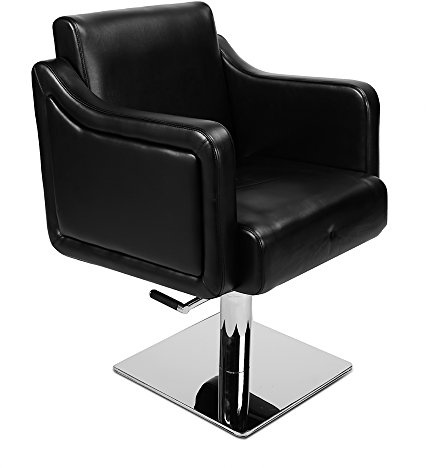 Silla de peluquería 205432 Negro
