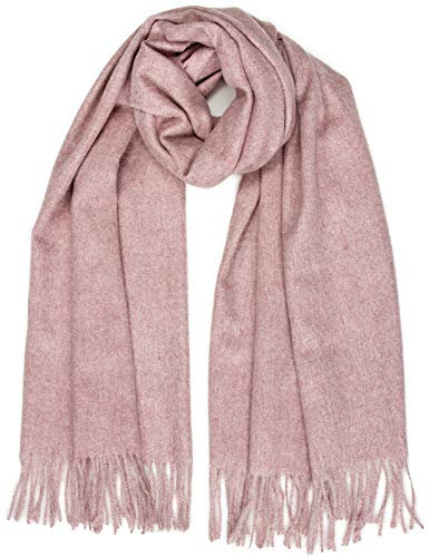 Caspar SC487 Damen XL Schal, Farbe:altrosa, Größe:One Size