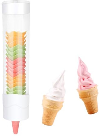 Ice Cream Cones holder waffle cone stand Egg Cone Dispenser