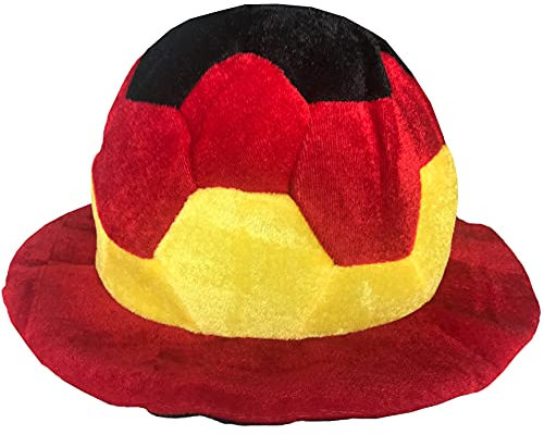 Blackshirt Company Deutschland Fan Hut EM WM Fußball Handball Schwarz Rot Gold Farbe Mehrfarbig