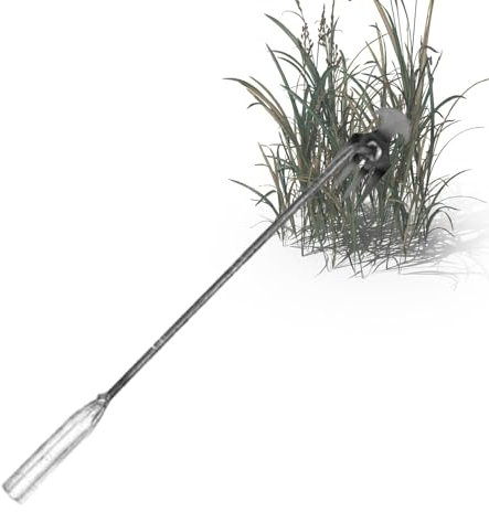 Generisch Garten-Unkrautwerkzeug,Unkrautjätungsartefakt | Jäten, Entwurzeln, Unkrautjätgerät, Edelstahl, multifunktionaler 4-Zahn-Jäter für die einfache Unkrautentfernung in Garten, Hof und Bauernhof