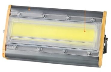 HPHPH Projecteur LED Exterieur, Projecteur De Construction avec Technologie COB, 50W, Réflecteurs LED for Éclairage Extérieur De Jardin, Projecteurs Étanches,pour Cour,Jardin,Garage(A1)