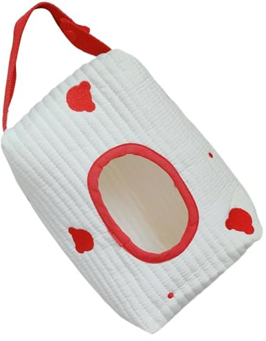 Sacchetto riutilizzabile per salviette: simpatico porta salviettine per bambini, contenitore per salviettine umidificate, borsa per pannolini per shopping, viaggi e per la comodità in movimento Borsa