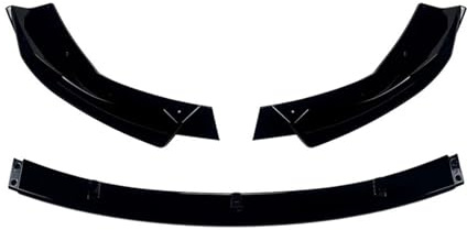 Coche Spoiler Splitter para BMW Serie 5 E60 E61 2004 2005 2006 2007 Alerones Delanteros Alerón Frontal