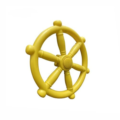 Sanfoelek 12 Inch Steering Wheel ate Game Accessory Swingset for Kids Outdoor Playhouse Treehouse Backyard