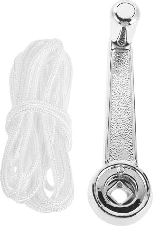 SEWOART Set de Manivelle pour Parasol Extérieur Accessoire de Remplacement Acier Inoxydable Corde pour Parasol de Jardin Plage et Patio Ajustement Facile et Compatibilité