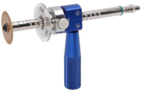 ViaGasaFamido Tagliatubi Interni, Lama in Acciaio per Utensili in Lega S2 Profondità di Taglio Regolabile da 6 Mm a 105 Mm per Tubi in PVC, con Asta di Collegamento da 1/4 Pollice per Trapani