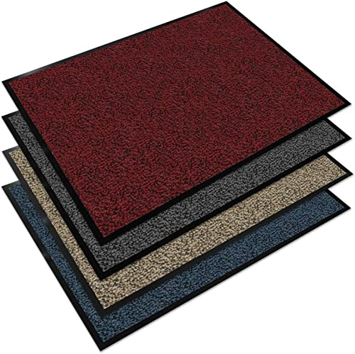 etm Fußmatte/Schmutzfänger „Sky“, in 12 Größen erhältlich, rot, gesprenkelt, Textil, rot, 135 x 200 cm