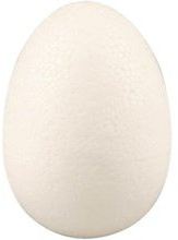 Craftmill Solid Polystyrene Eggs 12cm / 120mm - Box of (10)