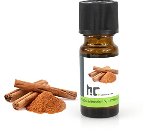 Höfer Chemie Duftöl Zimt 10 ml - Zusatz für Duftlampen Potpourri Diffuser | Aromatherapie - Duftöl Ätherisches Öl