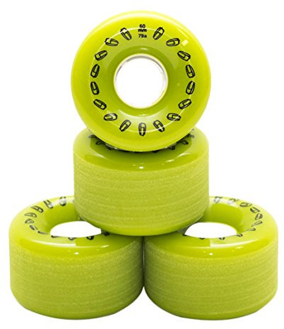 Olson&Hekmati Longboard Rolle Cruiser Slide 79A Angeraut 60 mm, Limette, cs/l