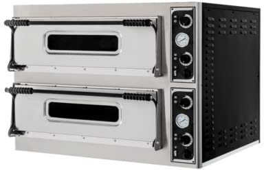 Forno pizza pizzeria elettrico bar 4+4 pizze RS2913
