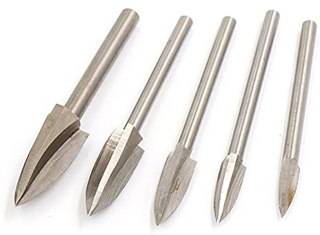 3/5/8 Uds, Broca para tallado y grabado de madera, cortador de raíces, herramientas de tallado, herramientas de carpintero, juego de cinceles de madera, 8 Uds.