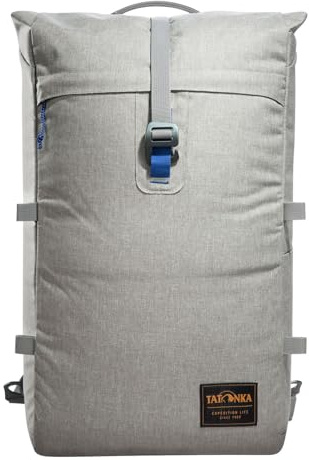 Tatonka Daypack Traveller Pack 25l - Kurier-Rucksack mit Rollverschluss und Laptopfach (grey)