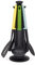 Joseph Joseph Duo 5-piece Kitchen Cooking Utensils Set with storage stand, silicone hanldes and heat-resistant, Opal