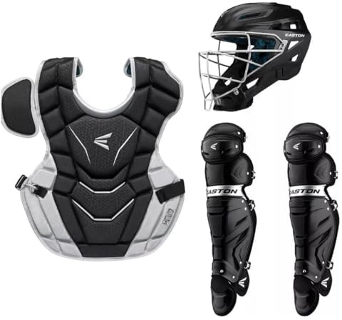 Easton | GAMETIME 2.0 Catcher's Set | Intermediate | Black