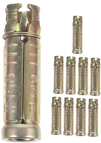 Angoily 10piezas Anclajes Moldeados Acero Hormigón Unidades Diseño Especial Fácil De Instalar Para Reparaciones y Nuevas Construcciones