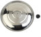 ZiStarlilife Dimensioni del coperchio: 32 cm, 34 cm, 36 cm, 38 cm, 40 cm, in acciaio inox, per padelle piatte, padelle, wok (36 cm)