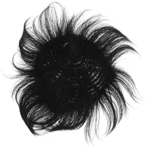 VALICLUD Pelucas Cortas Para Hombres Calvos Cabello Postizo De Reemplazo Para Cosplay y Fiestas Cómoda Aspecto Natural