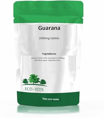 ECO-VITS Guaraná 2000 mg 120 tabletas