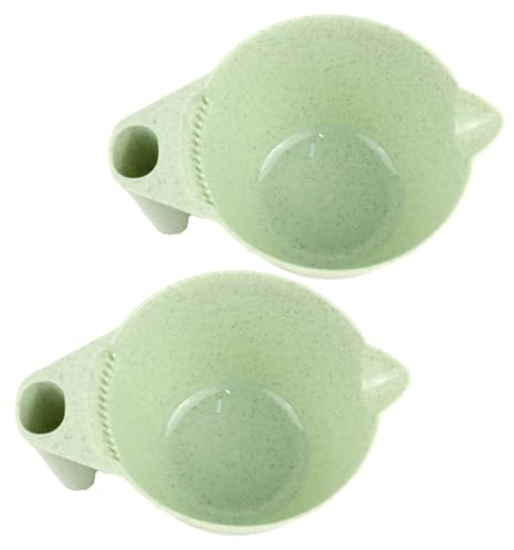 CLISPEED 2piezas Cuenco Para Tinte De Cabello Recipiente Para Mezclar Tinte Para Salones De Belleza y Uso Profesional Material Resistente Diseño Ergonómico